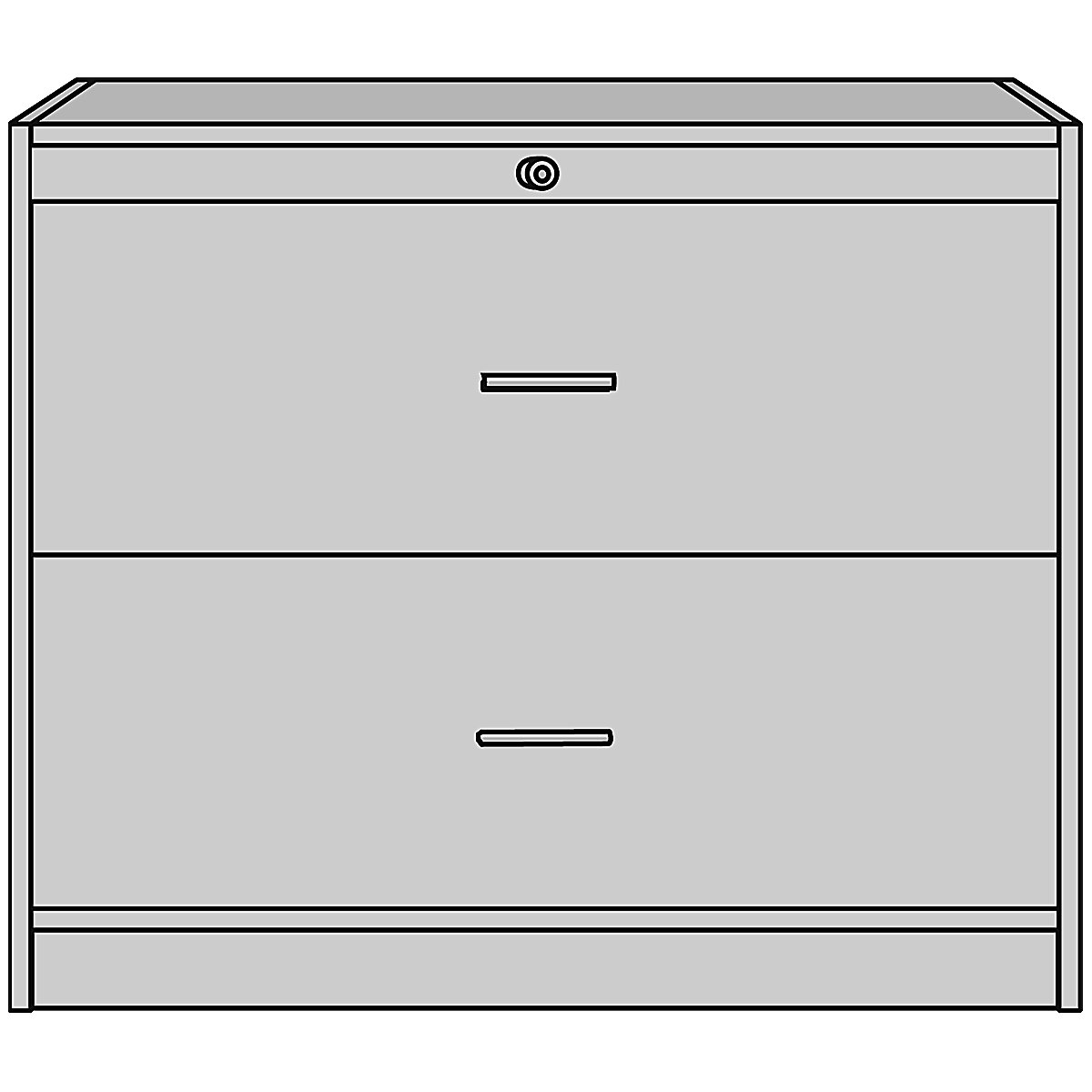 EUROKRAFTpro STATUS Hängeregistraturschrank
