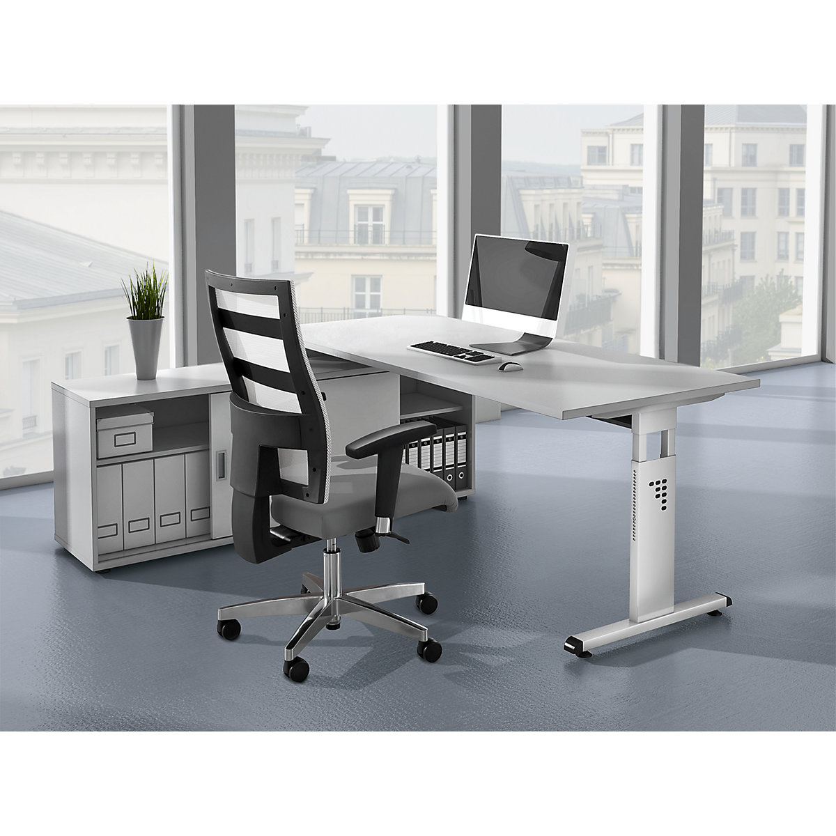 Schreibtisch-Sideboard FINO (Produktabbildung 2)-1