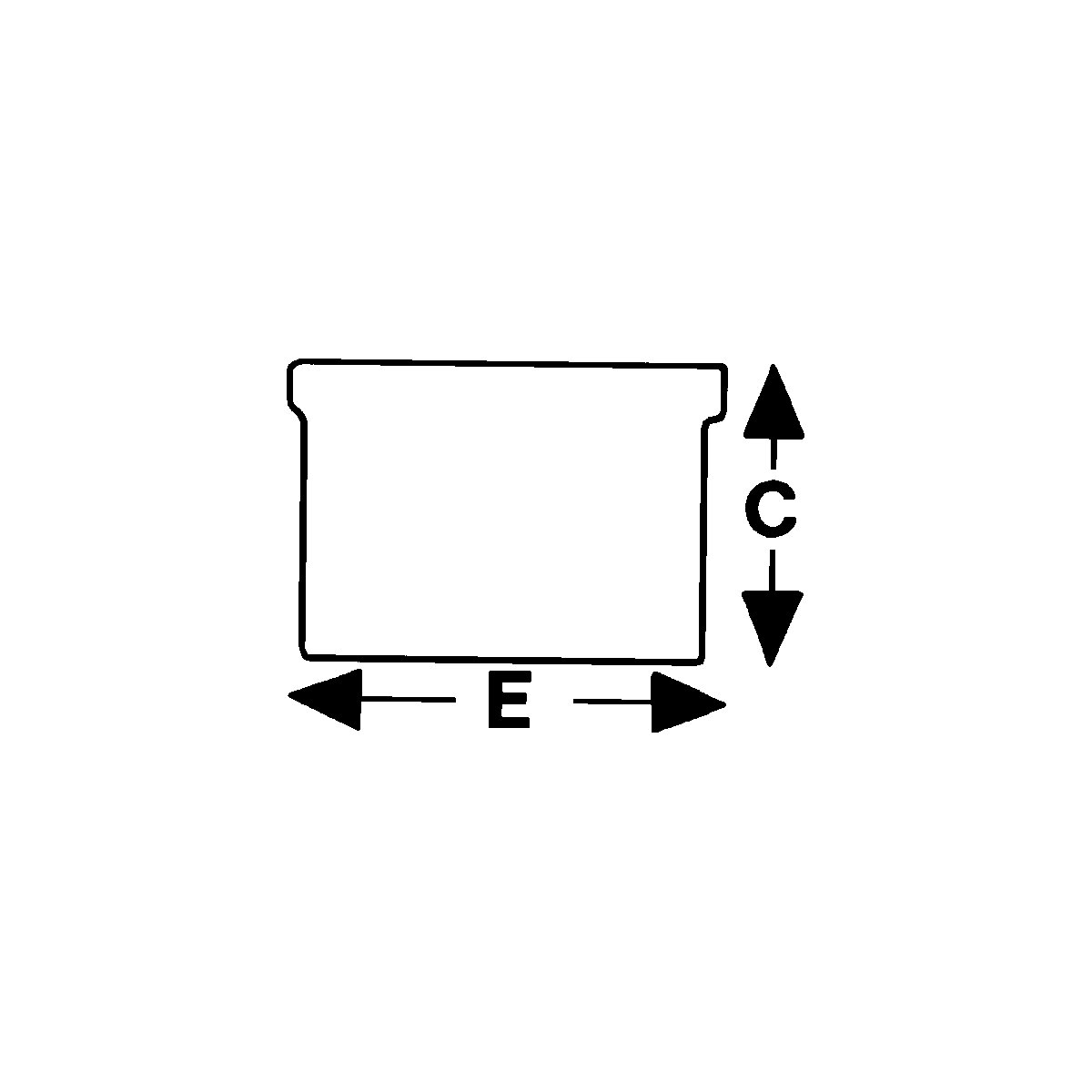 Bac à bec en styrène-acrylonitrile – mauser (Illustration du produit 9)-8
