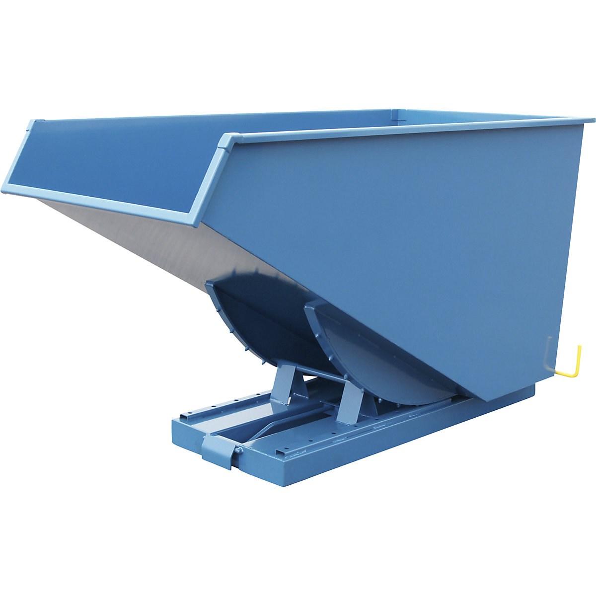 Benne basculante pour charges lourdes, force 2500 kg, bleu, capacité 1,6 m³-5