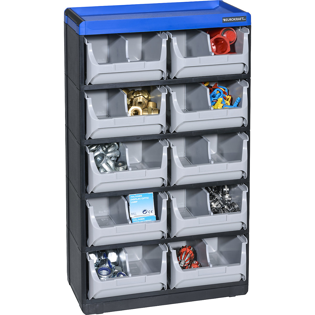 Bloc-tiroirs pour petites pièces VARIOPLUS PRO – eurokraft pro (Illustration du produit 2)-1