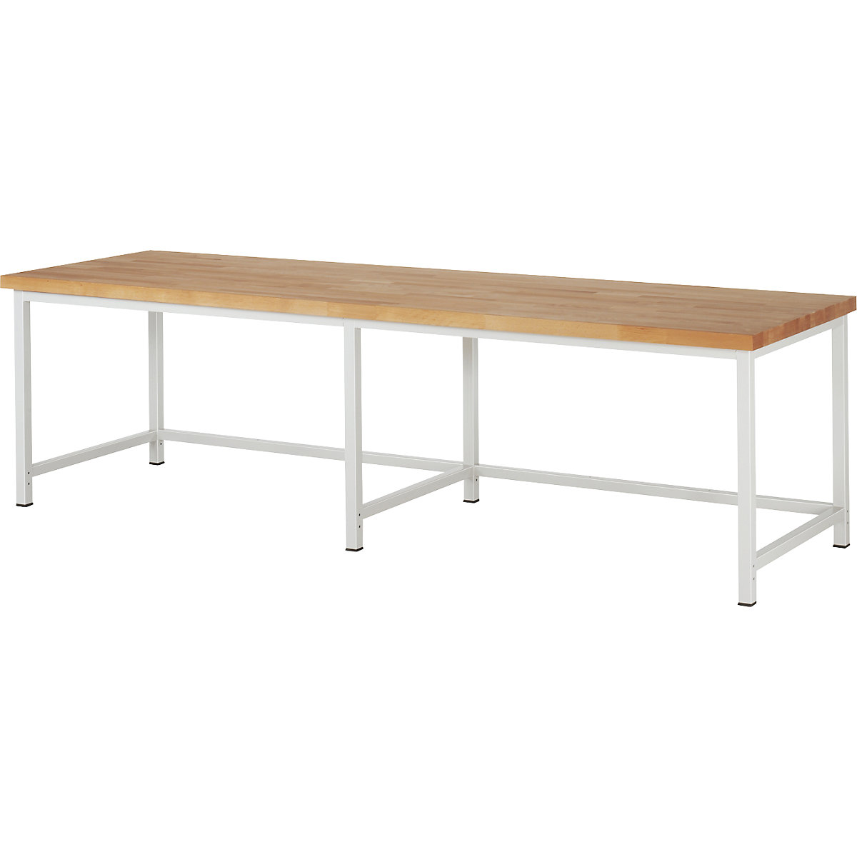 Bancada de trabalho, estrutura modular série 8000 – eurokraft pro, sem equipamento, LxP 3000 x 900 mm-0