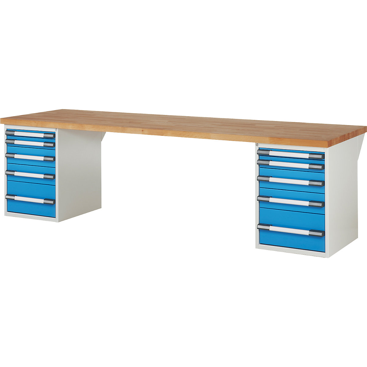 Bancada de trabalho, sistema modular série 7000 – eurokraft pro
