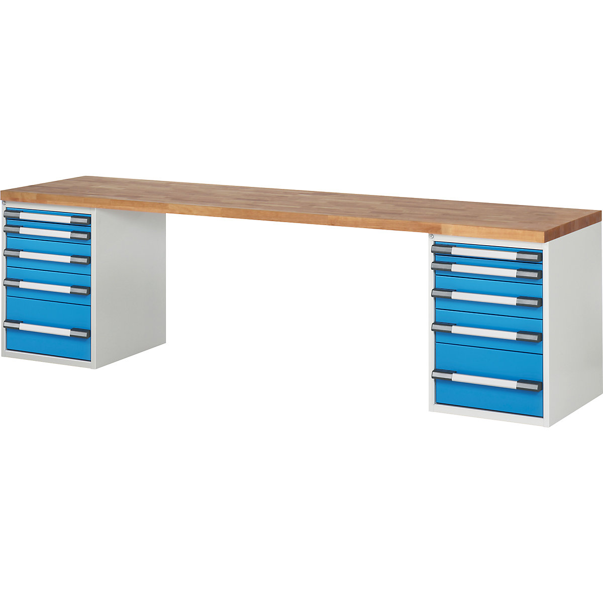 Bancada de trabalho, sistema modular série 7000 – eurokraft pro