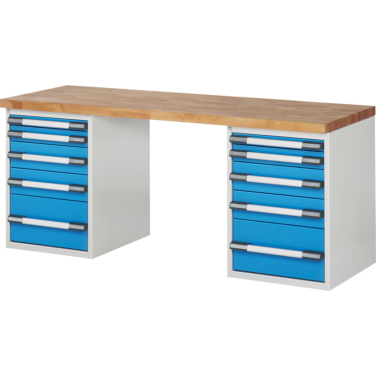 Bancada de trabalho, sistema modular série 7000 – eurokraft pro