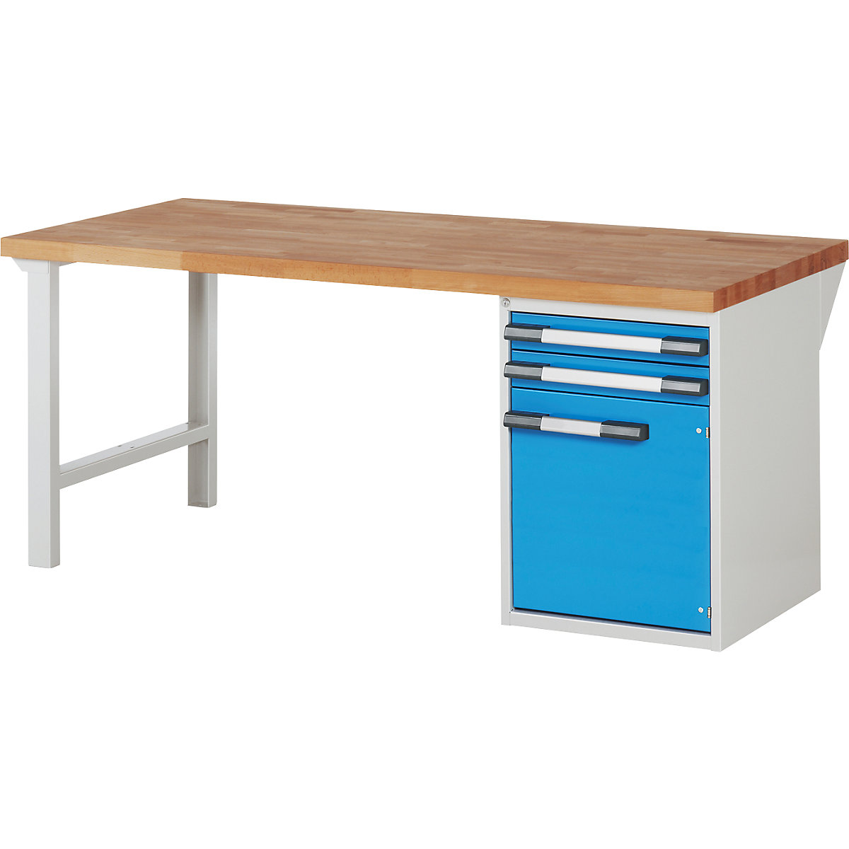 Bancada de trabalho, sistema modular série 7000 – eurokraft pro