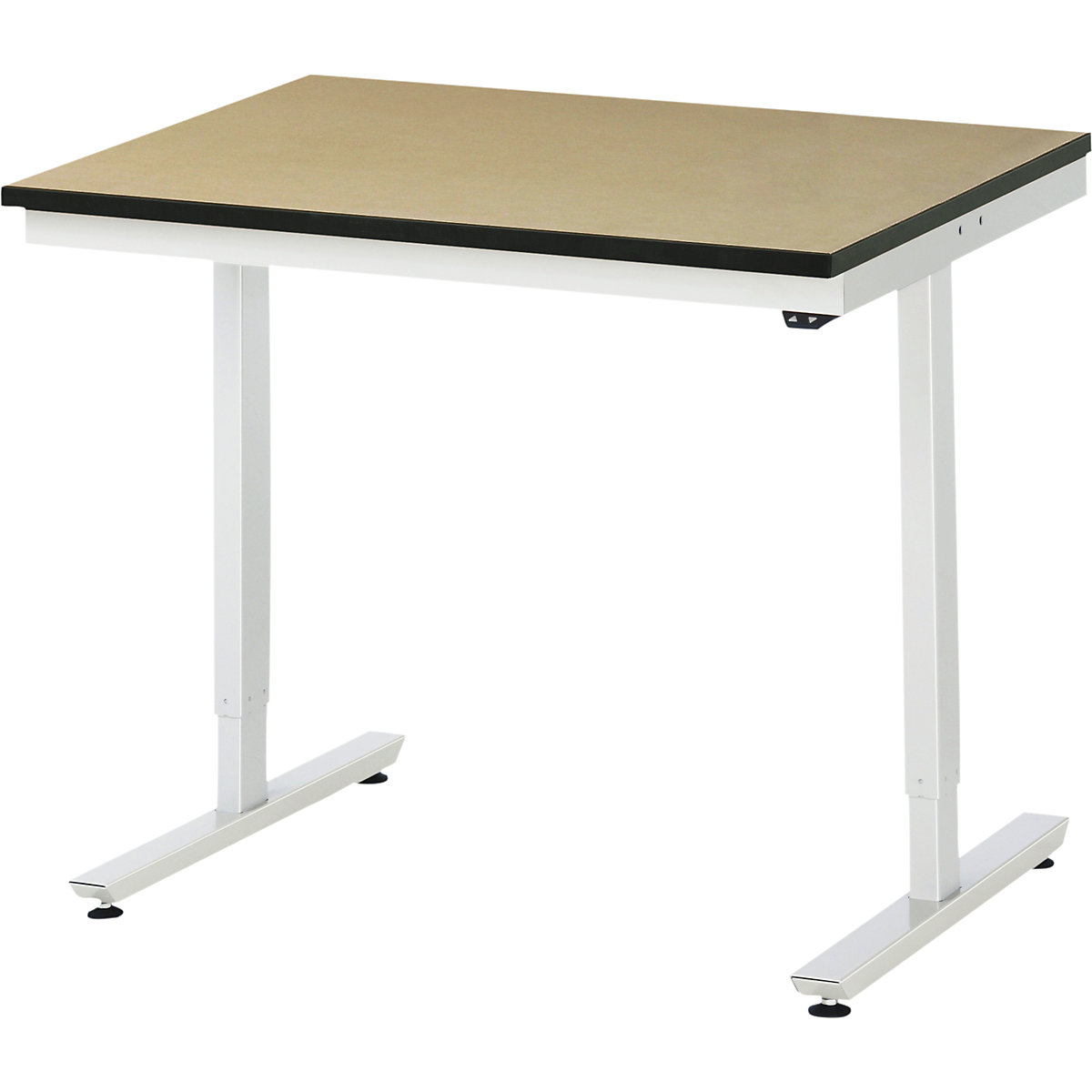 Mesa de trabalho, regulação elétrica da altura da série Adlatus – RAU, tampo em MDF, altura 720 – 1120 mm, LxP 1000 x 800 mm-0