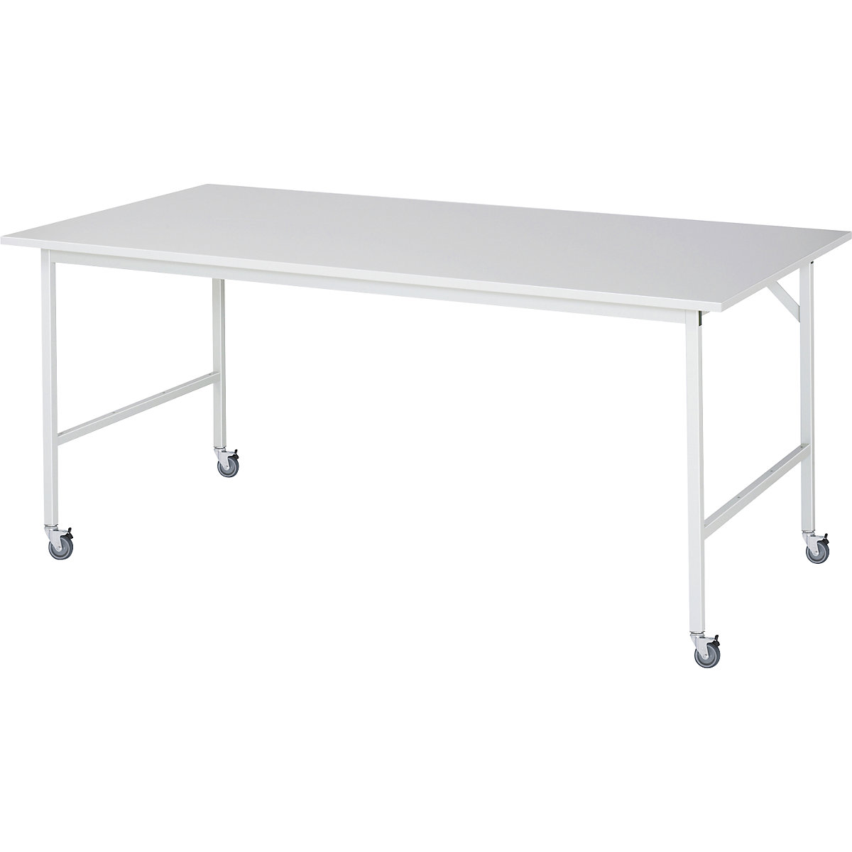 Mesa de trabalho, móvel, tampo em melamina, espessura 22 mm, 30 x 30 mm, LxPxA 2000 x 1000 x 900 mm-0