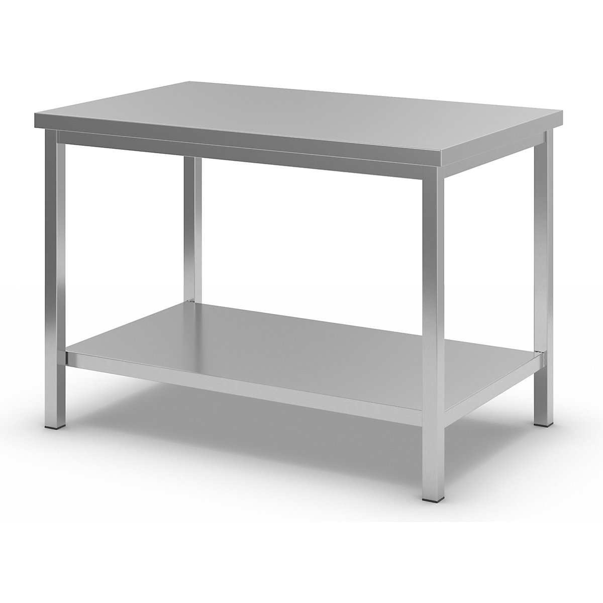 Mesa de trabalho em aço inoxidável – eurokraft basic (Imagem do produto 4)-3