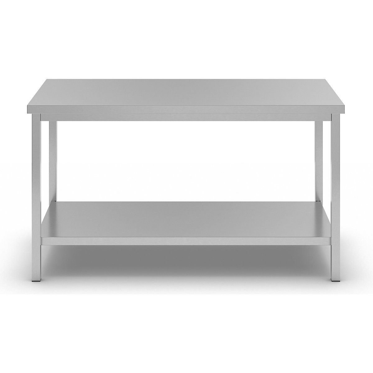 Mesa de trabalho em aço inoxidável – eurokraft basic (Imagem do produto 3)-2