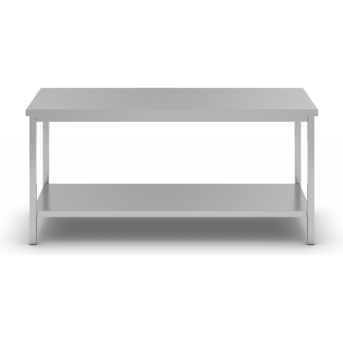 Mesa de trabalho em aço inoxidável – eurokraft basic (Imagem do produto 3)-2
