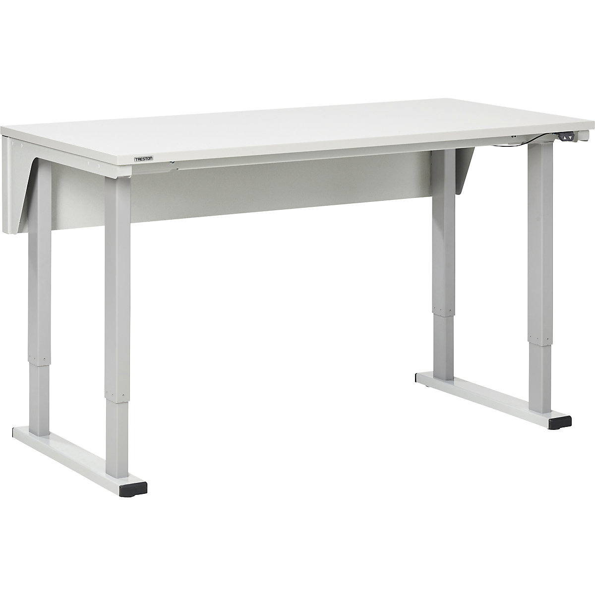 Mesa de trabajo QuatreX, de altura regulable eléctricamente – Treston (Imagen del producto 4)-3