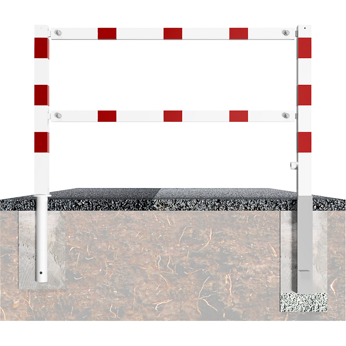 Access barrier, swivelling (Product illustration 2)-1