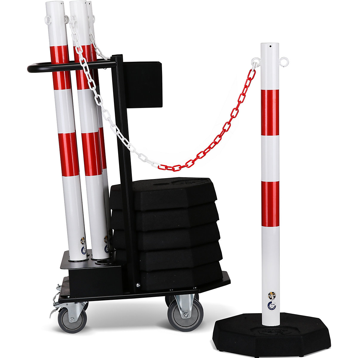 Chain stand set with dolly (Product illustration 12)-11
