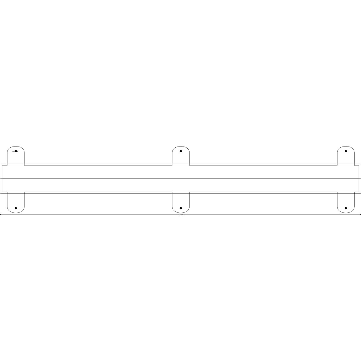 Knuffi® corner protection with mounting rail – SHG (Product illustration 7)-6