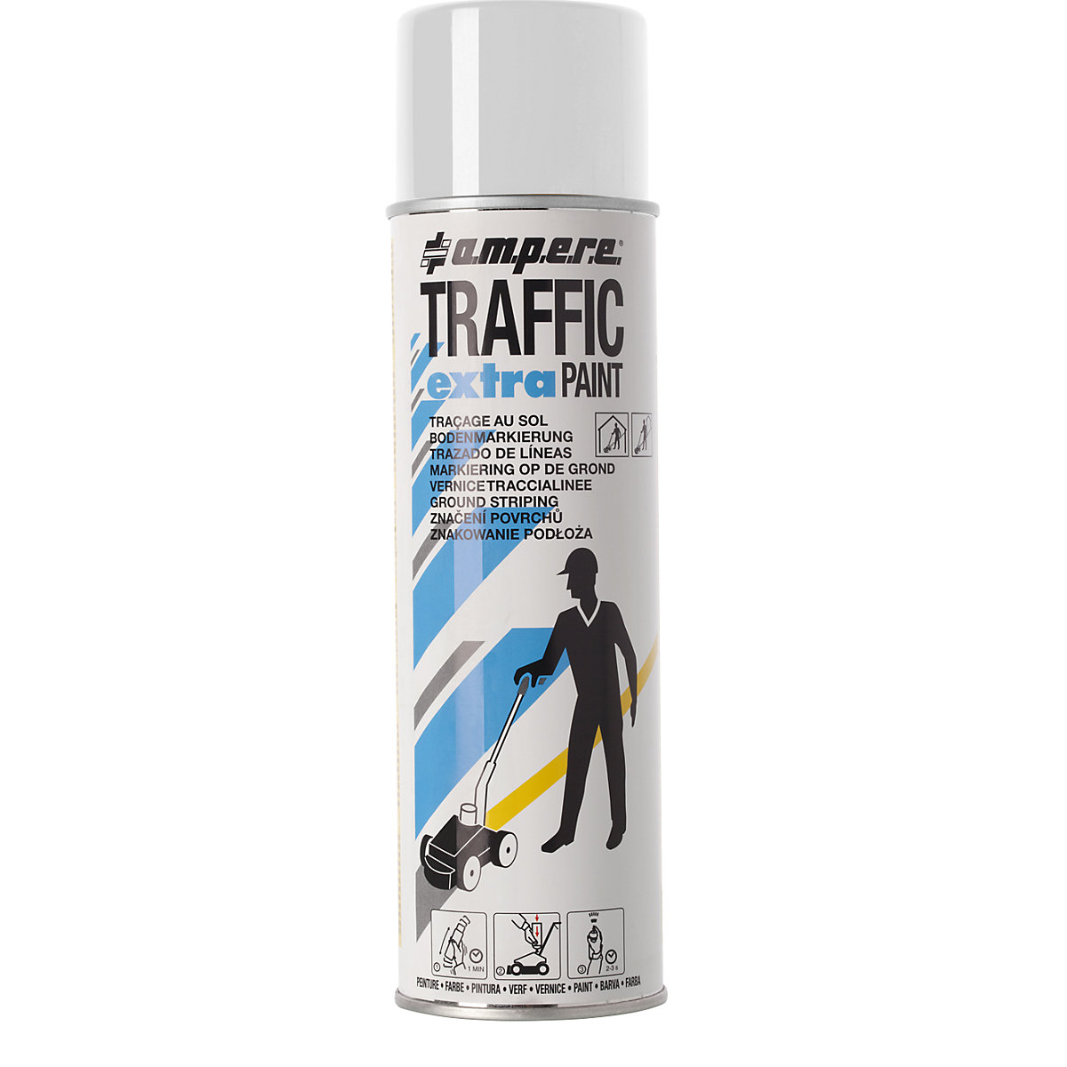 Traffic extra Paint® marking paint for demanding applications – Ampere