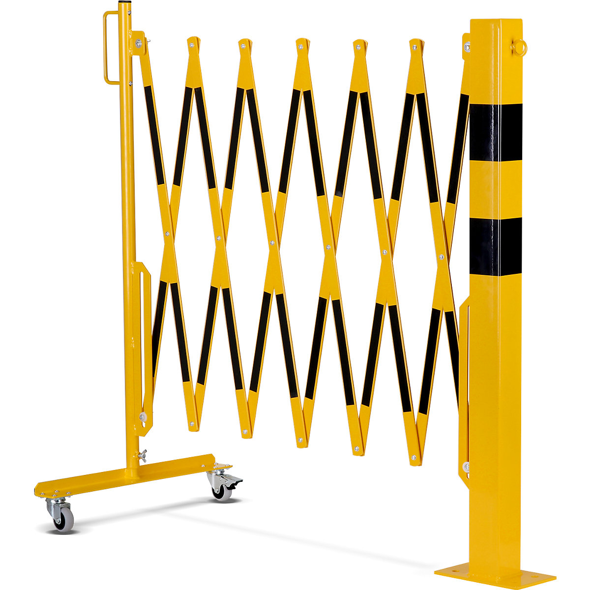 Afzetpaal met schaarhek – CrashStop (Productafbeelding 6)-5