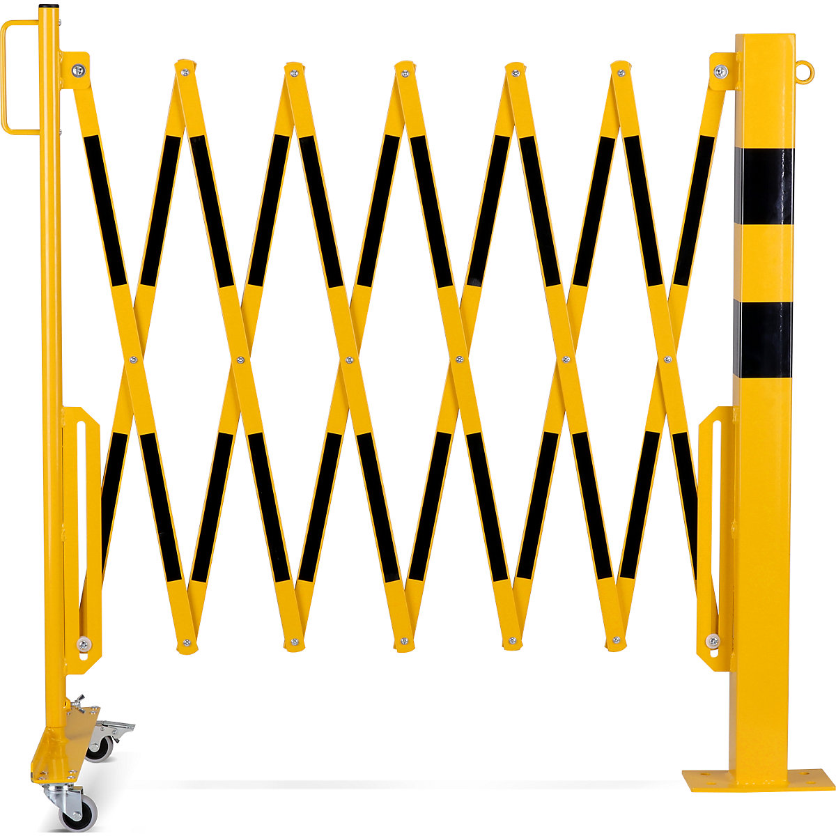 Afzetpaal met schaarhek – CrashStop (Productafbeelding 8)-7