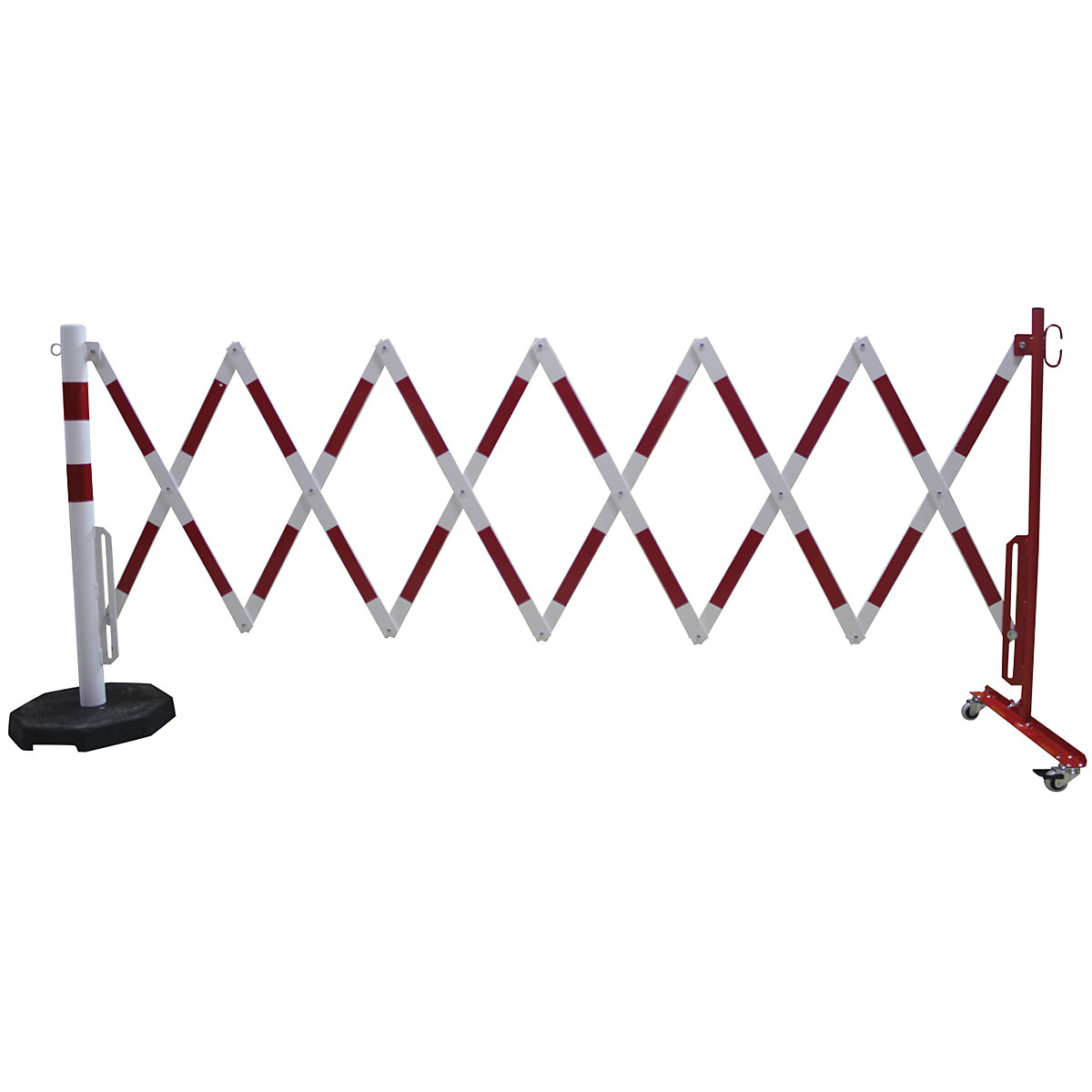 Afzetpaal met schaarhek – CrashStop (Productafbeelding 8)-7