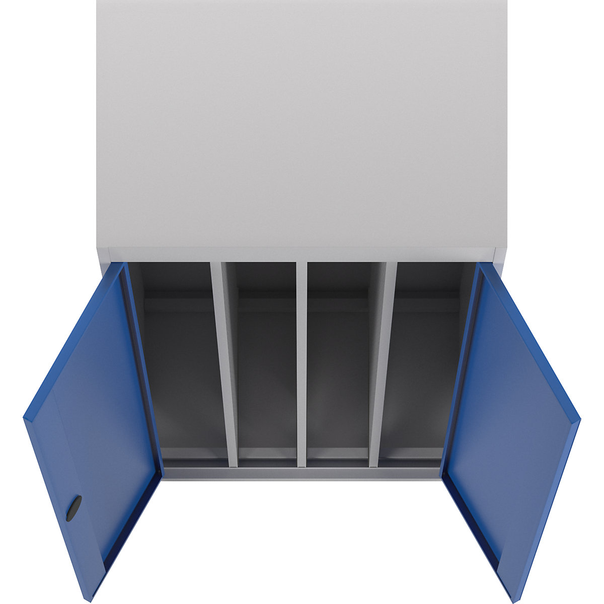 Kast met verticale uitschuifwanden – eurokraft pro (Productafbeelding 4)-3