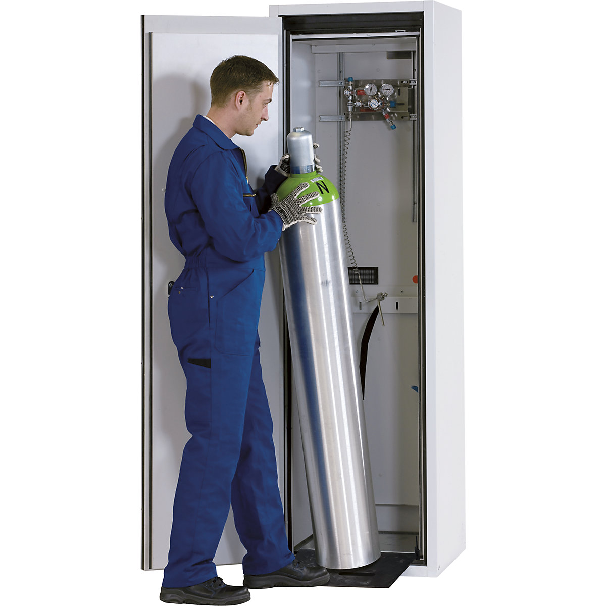 Brandwerende gasflessenkast onder druk G90 – asecos (Productafbeelding 3)-2