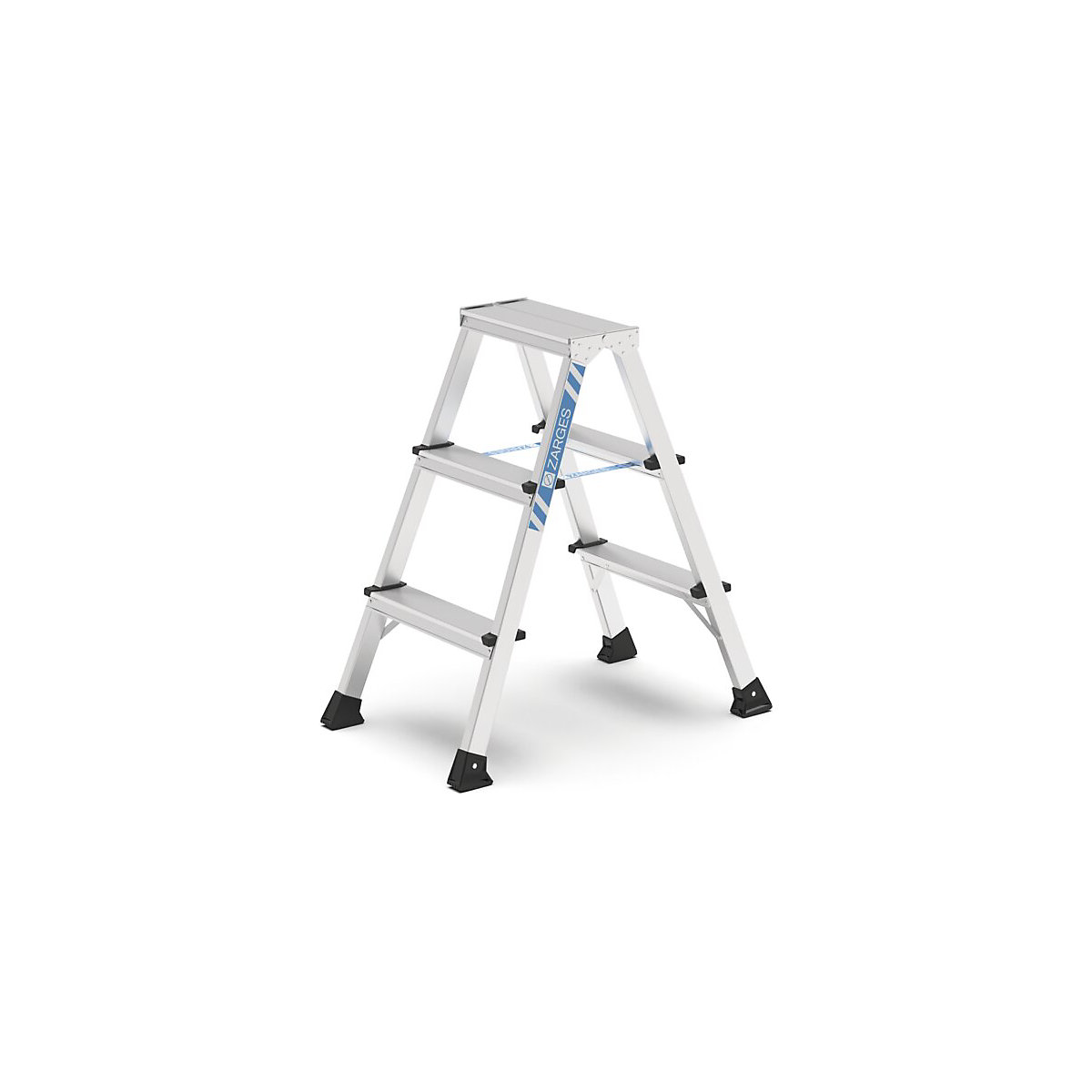 Professionele tredentrap, geanodiseerd – ZARGES