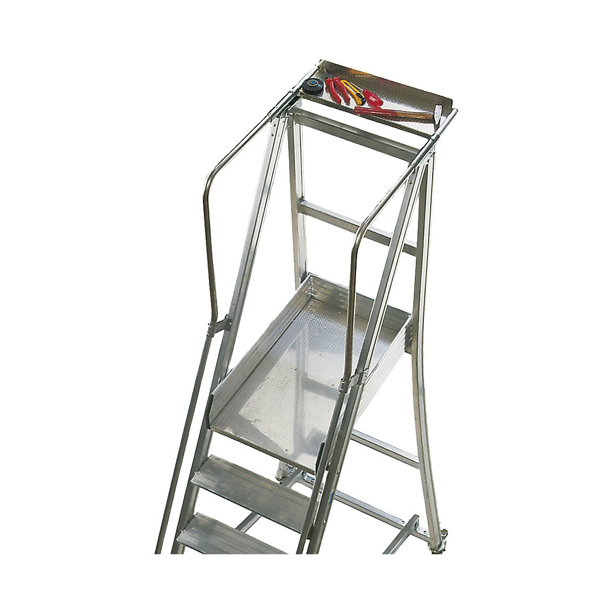Mobiele aluminium platformtrap (Productafbeelding 5)-4