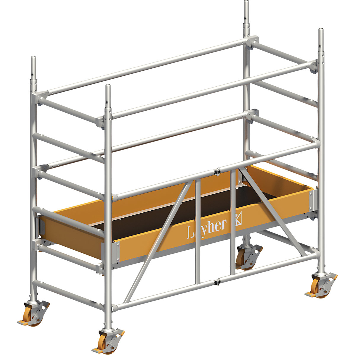 Aluminium vouwsteiger ZIFA – Layher