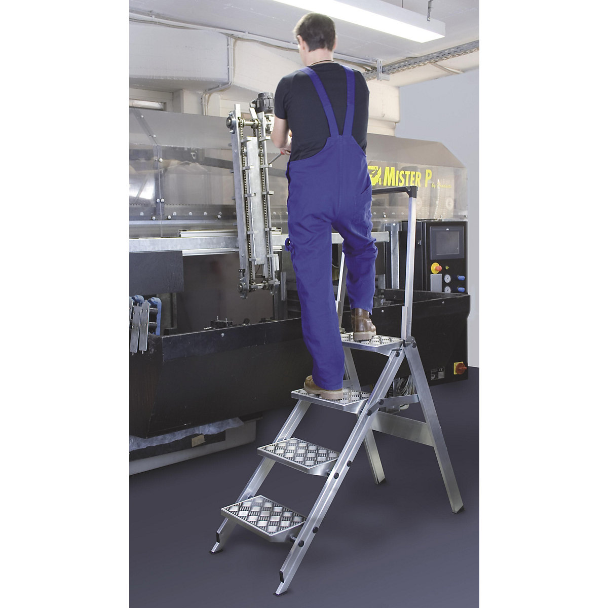 Inklapbare aluminium trap (Productafbeelding 5)-4