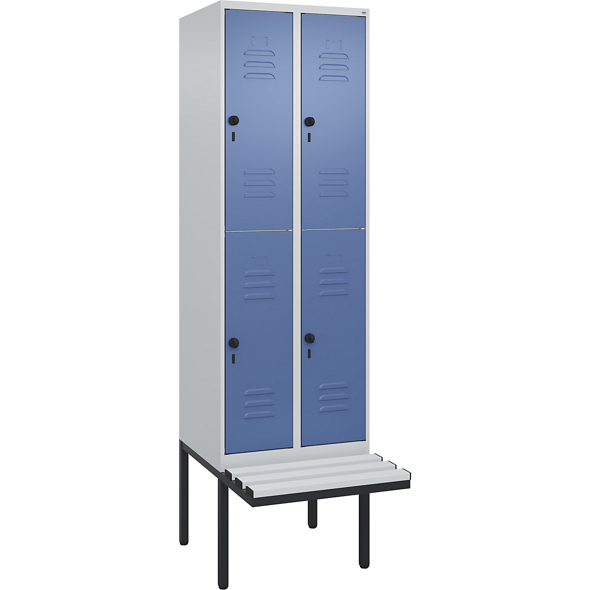 Kledingkast Classic PLUS met twee verdiepingen en zitbank – C+P (Productafbeelding 4)-3