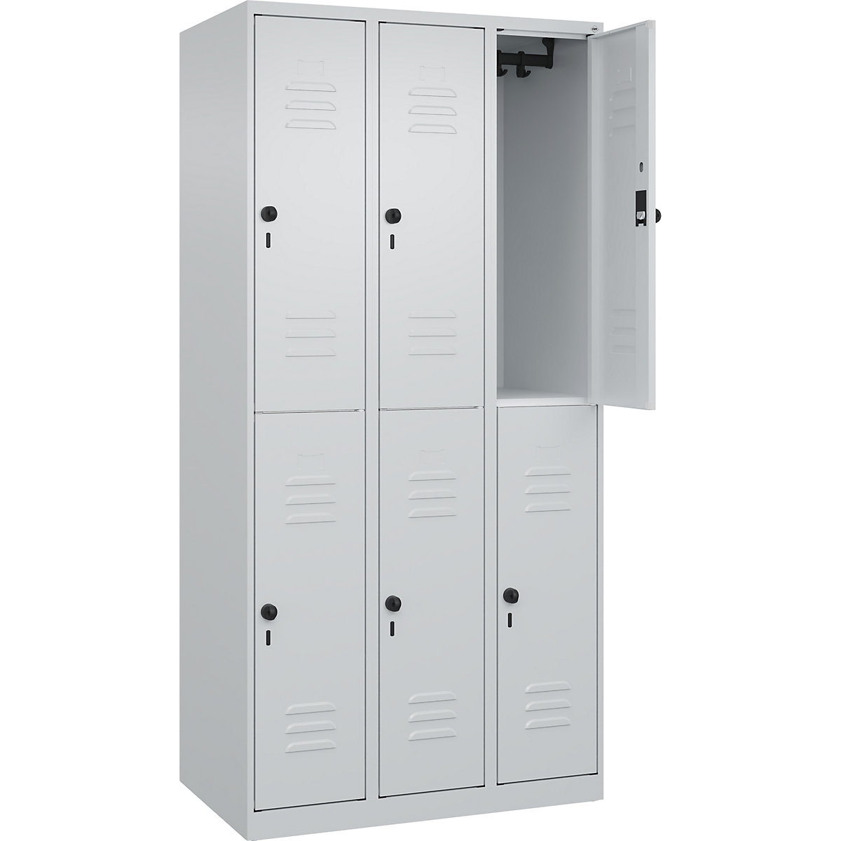 Kledingkast Classic PLUS met twee verdiepingen – C+P