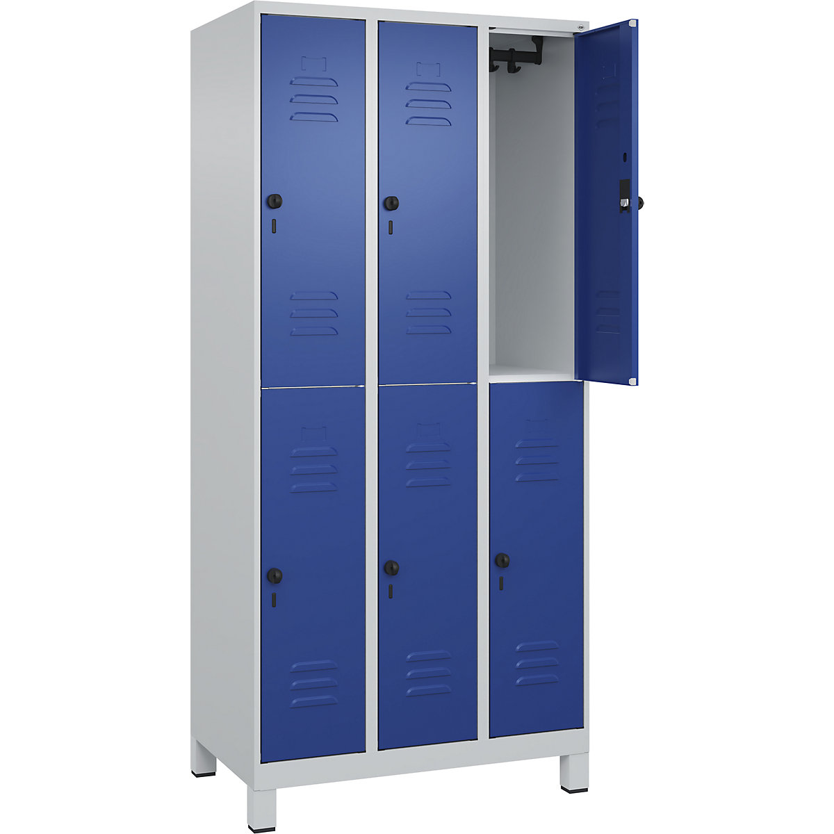 Kledingkast Classic PLUS met twee verdiepingen – C+P (Productafbeelding 5)-4