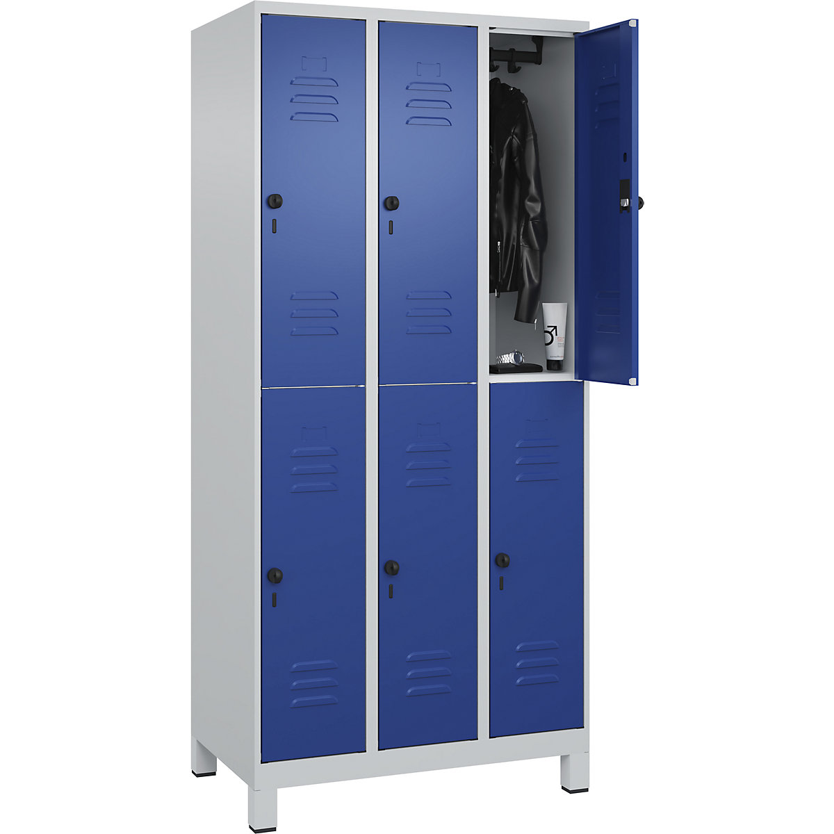 Kledingkast Classic PLUS met twee verdiepingen – C+P