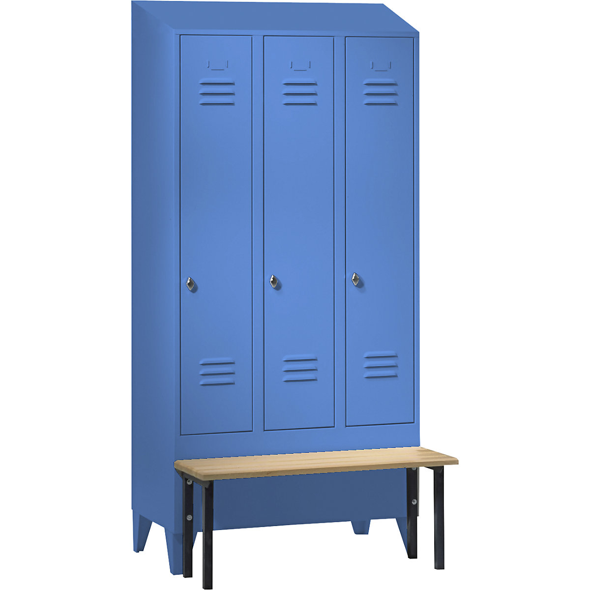 Lockerkast Berlin 2 met zitbank – Wolf