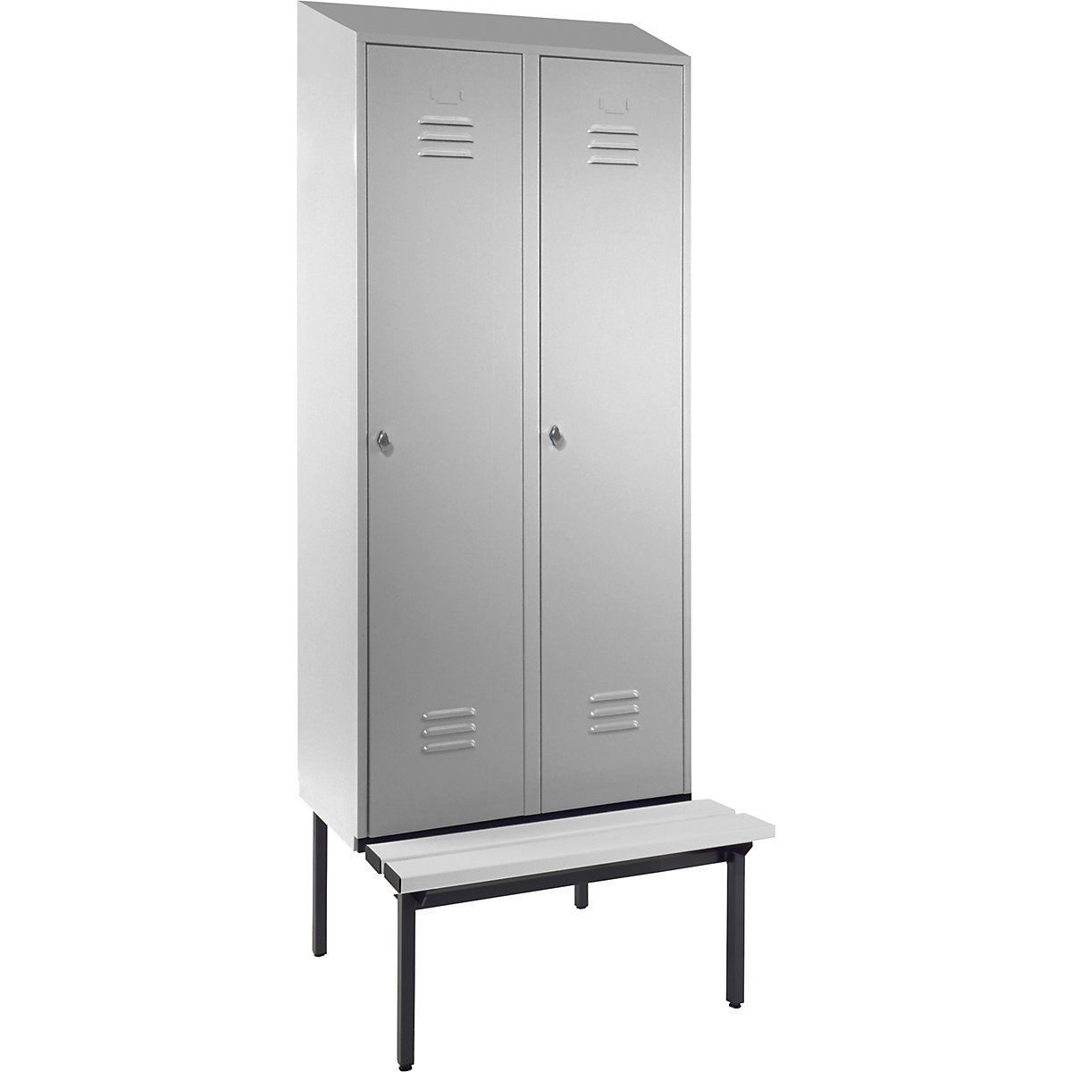 Lockerkast Berlin 2 met zitbank – Wolf