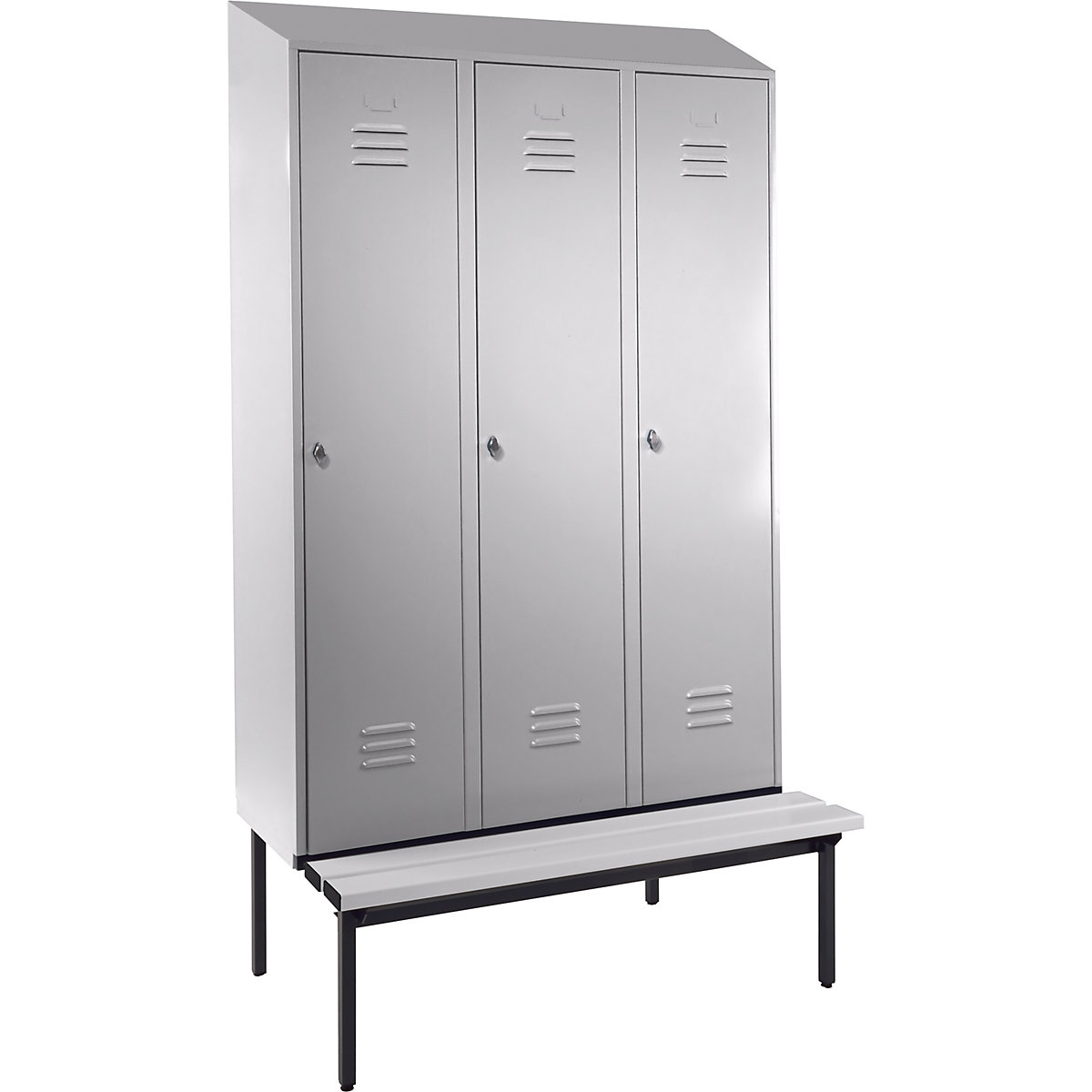 Lockerkast Berlin 2 met zitbank – Wolf