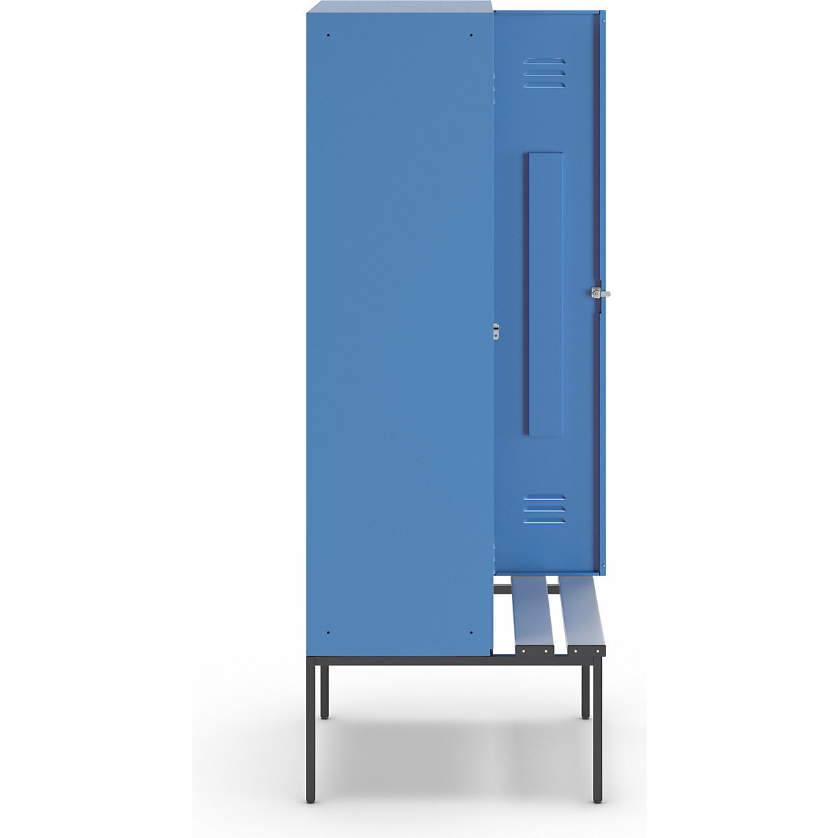 Lockerkast Berlin 2 met zitbank – Wolf (Productafbeelding 4)-3