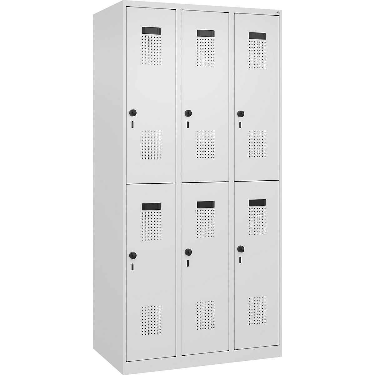 Lockerkast met twee verdiepingen Evolo PLUS – C+P (Productafbeelding 2)-1