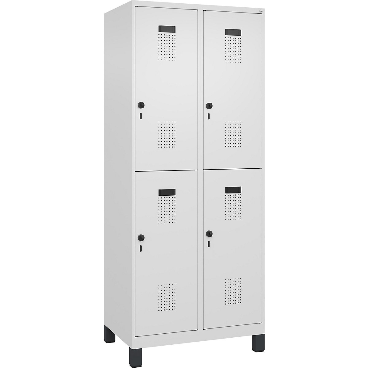 Lockerkast met twee verdiepingen Evolo PLUS – C+P (Productafbeelding 3)-2