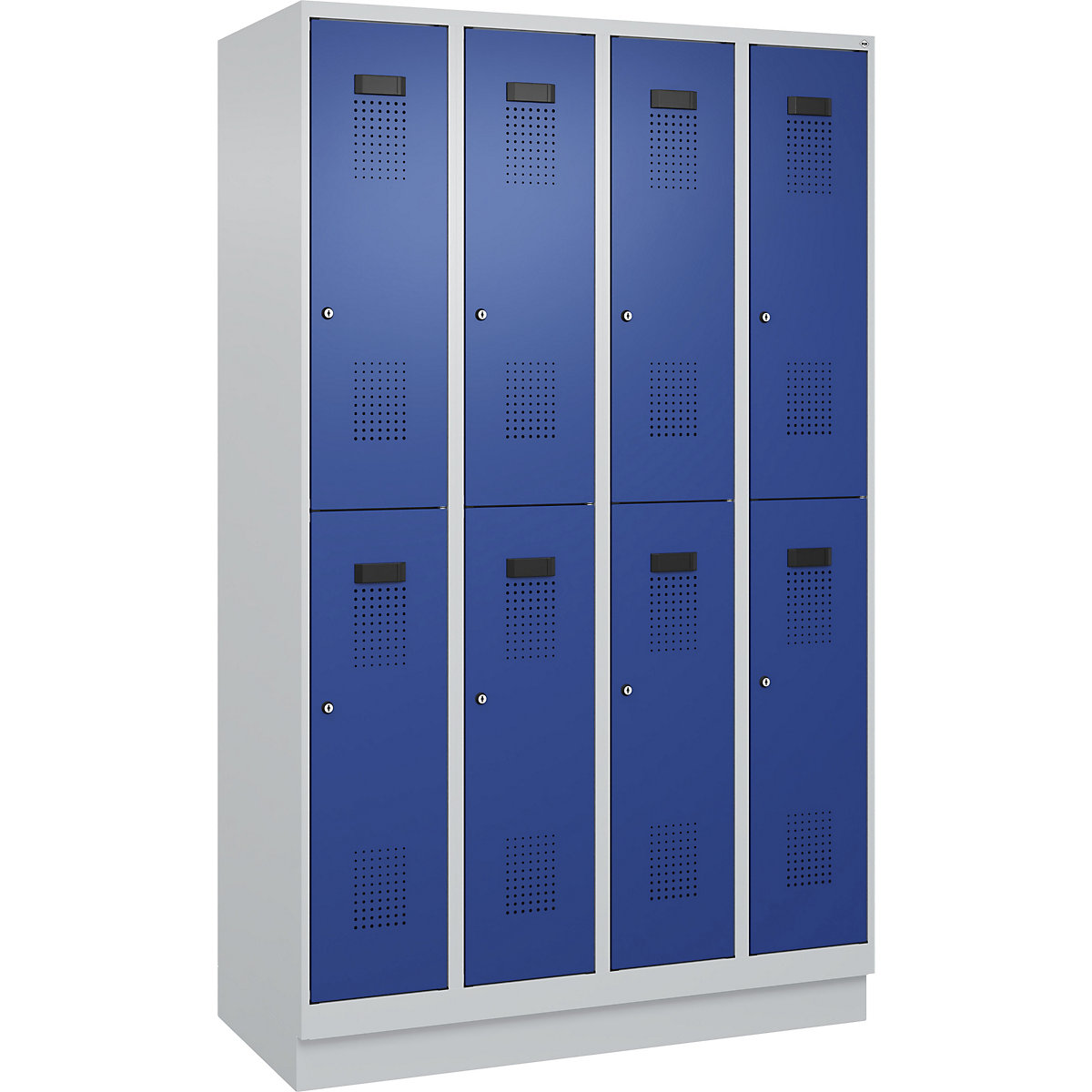 Lockerkast met twee verdiepingen Evolo PLUS – C+P (Productafbeelding 2)-1