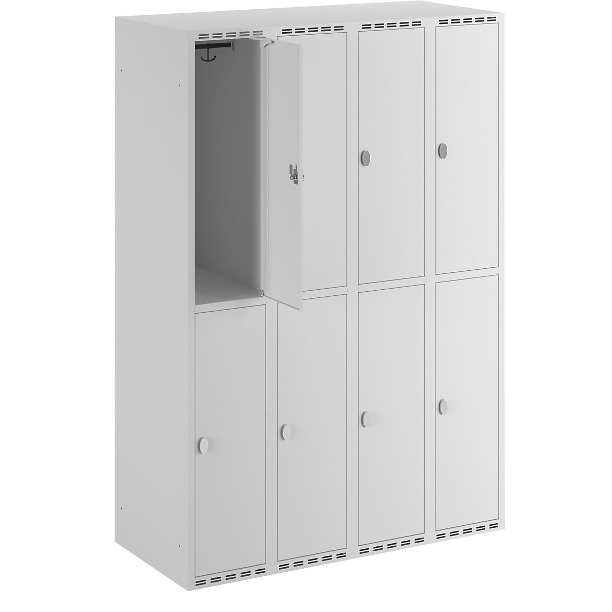 Lockerkast met twee verdiepingen Fydor