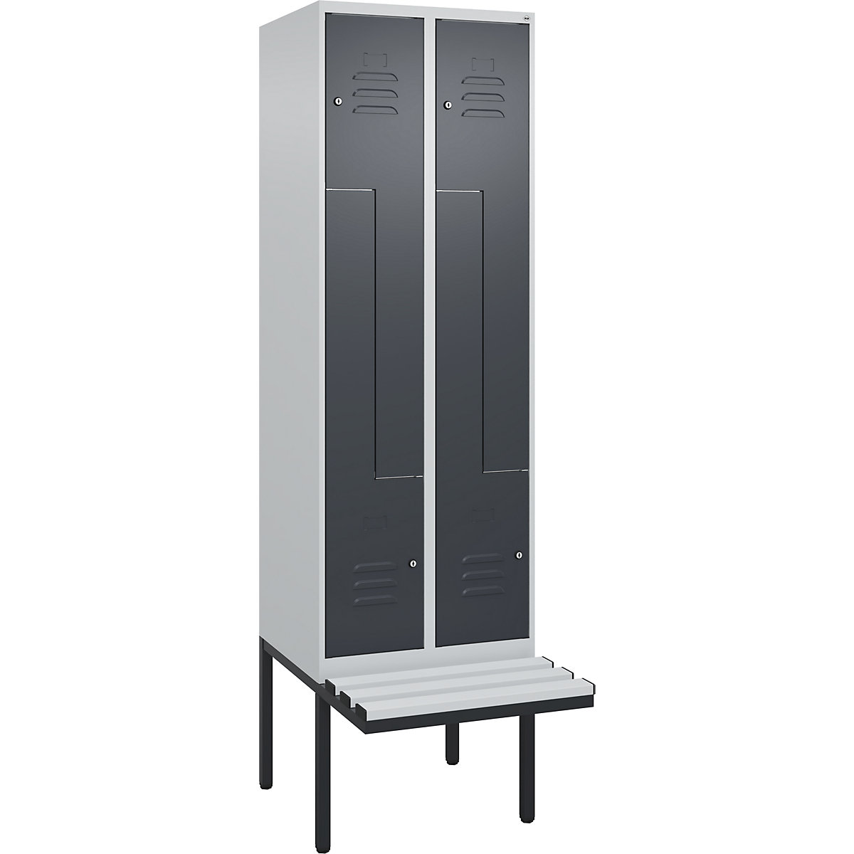 Z-kledingkast Classic PLUS met zitbank – C+P (Productafbeelding 5)-4