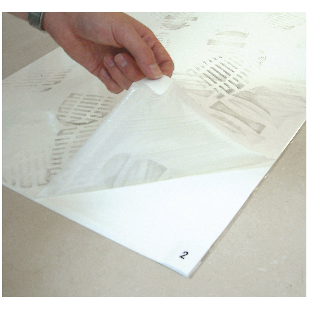 Kleefmat voor cleanrooms, eenmalig gebruik – COBA (Productafbeelding 4)-3