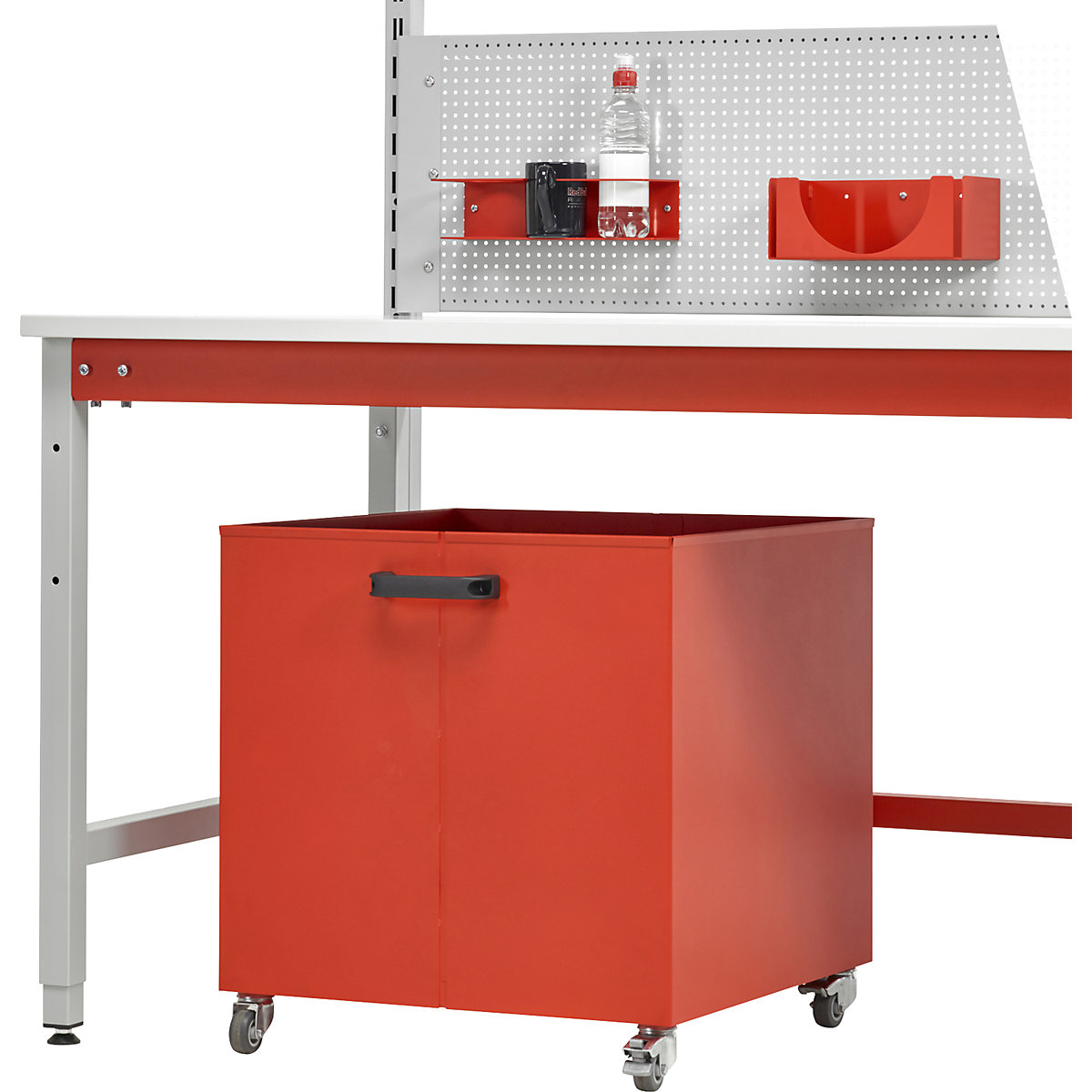 Rolcontainer, verrijdbaar