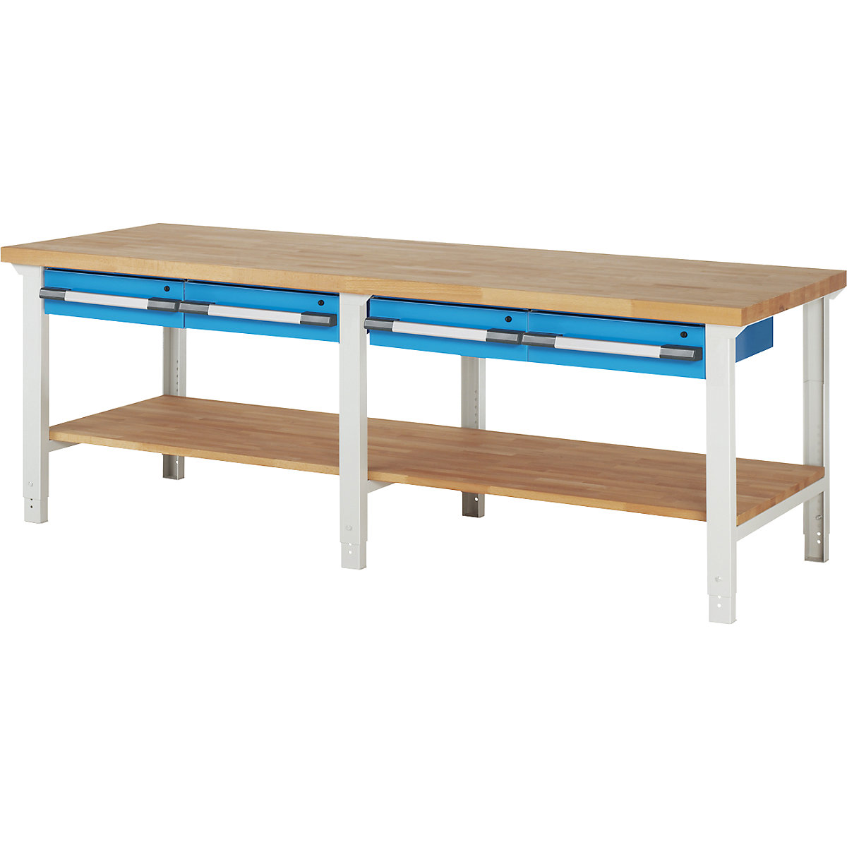 Werkbank, bouwdoossysteem serie 7000 – eurokraft pro