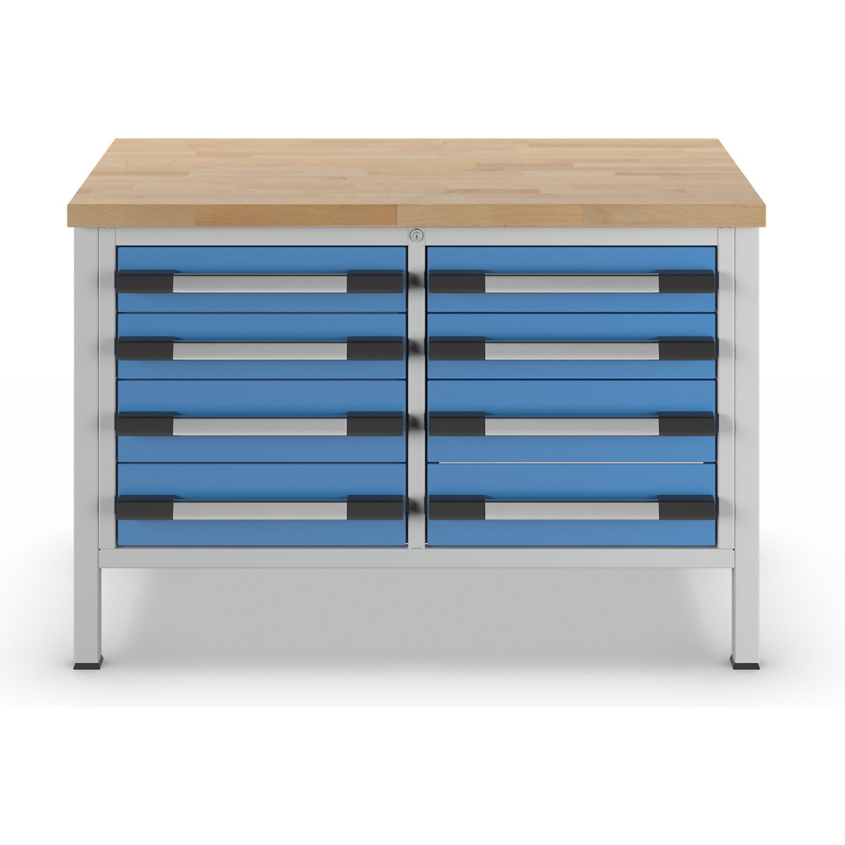 Werkbank, stellingbouw serie 8000 – eurokraft pro (Productafbeelding 4)-3