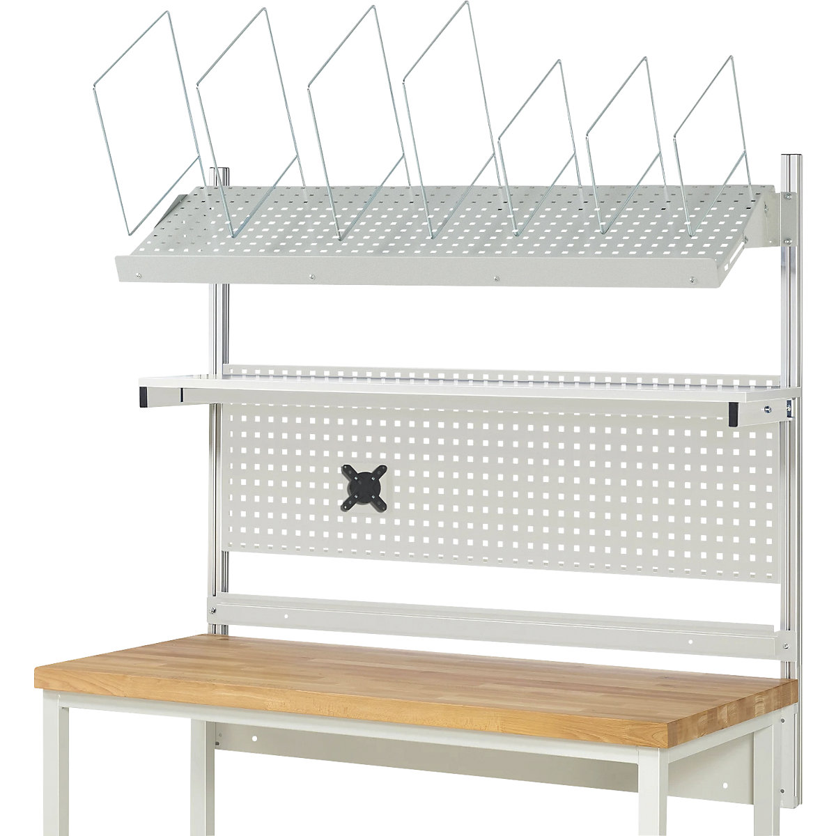 Werkbank met systeemopbouw serie 7000 – eurokraft pro (Productafbeelding 6)-5