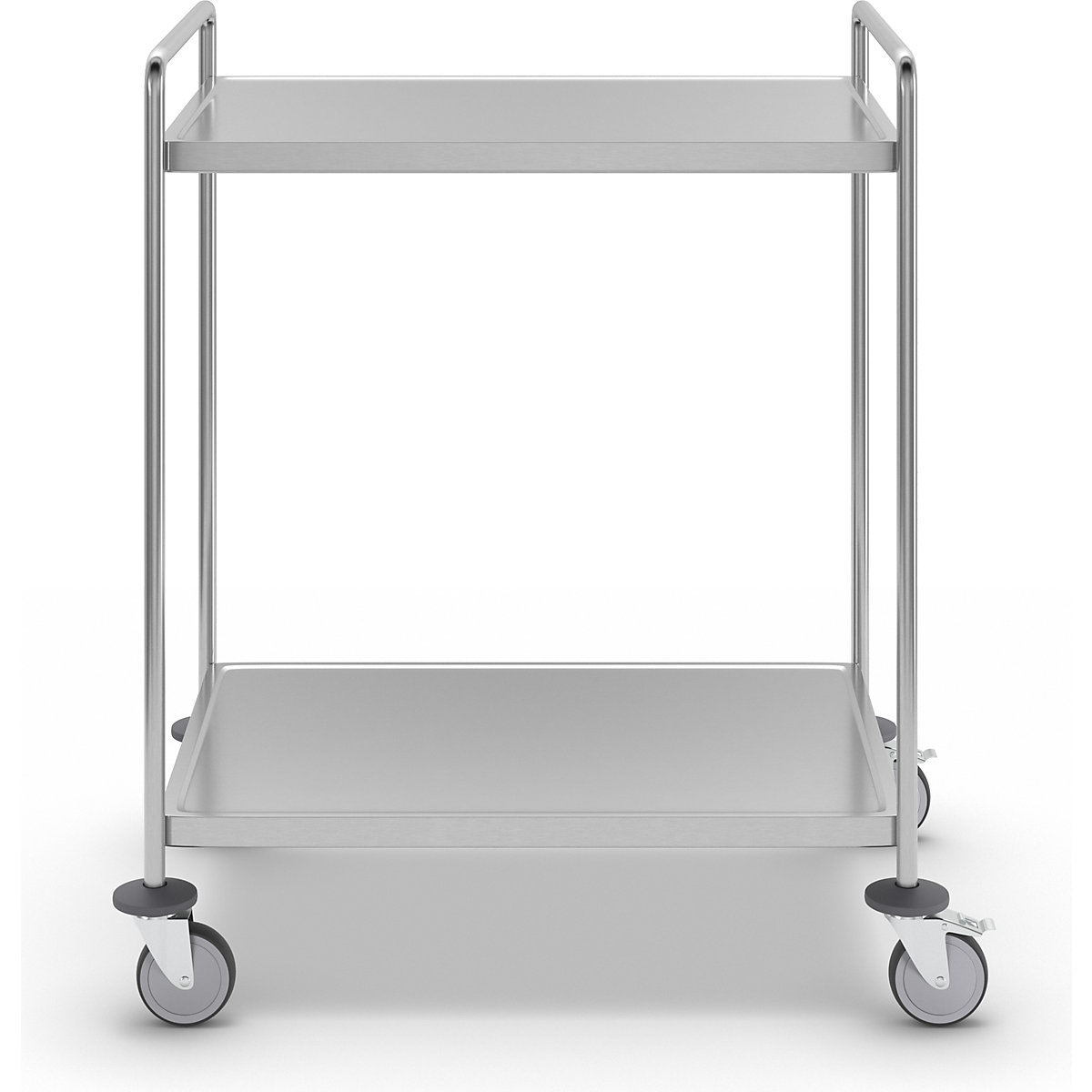 Roestvast stalen etagewagen, gelast – Kongamek (Productafbeelding 4)-3