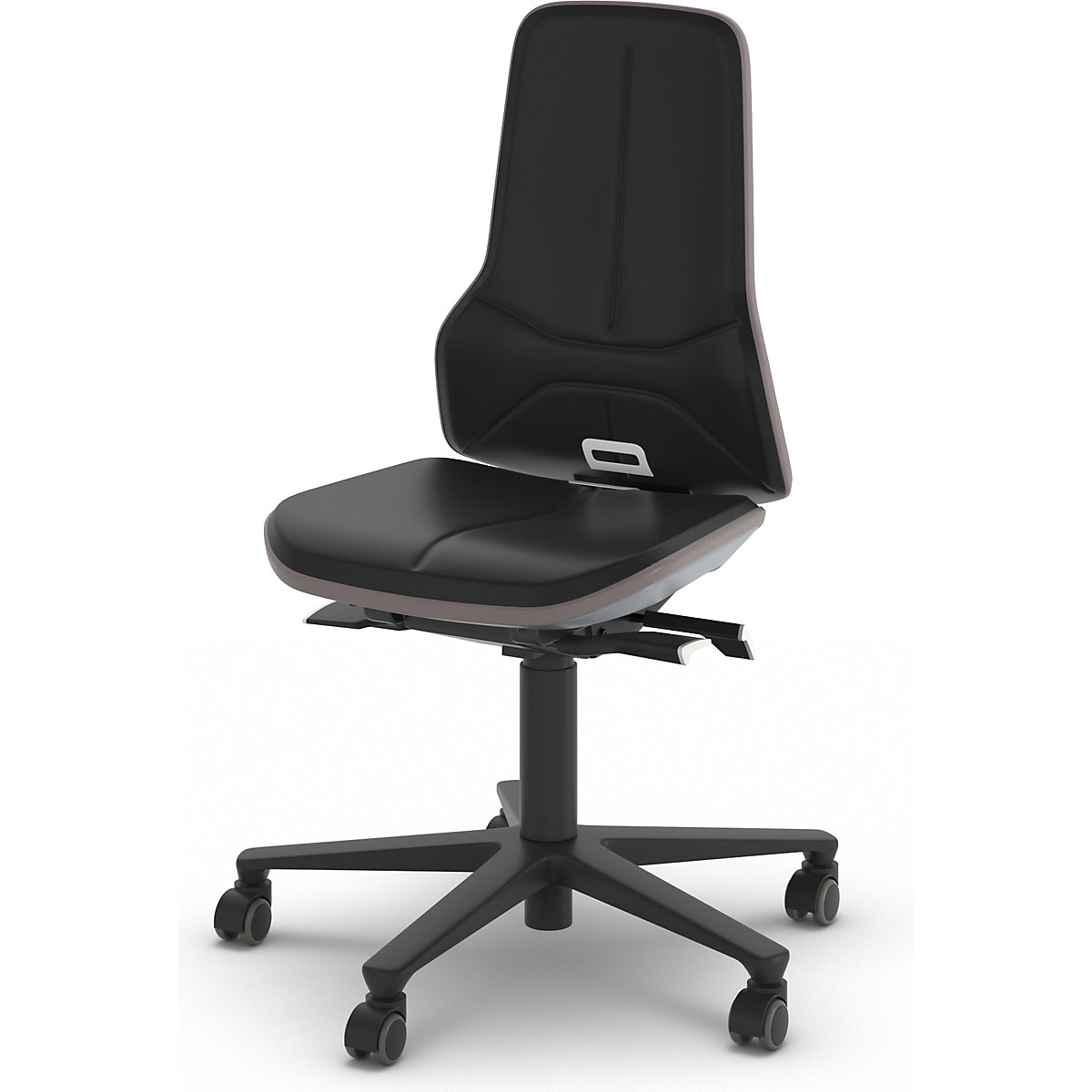 NEON werkdraaistoel, wielen – bimos (Productafbeelding 92)-91