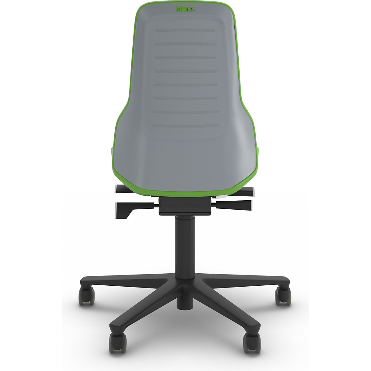 NEON werkdraaistoel, wielen – bimos (Productafbeelding 102)-101